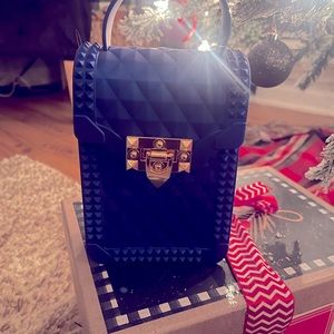 Cobalt Blue studded Crossbody Bag